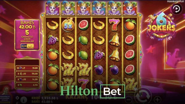Hiltonbet 6 Jokers