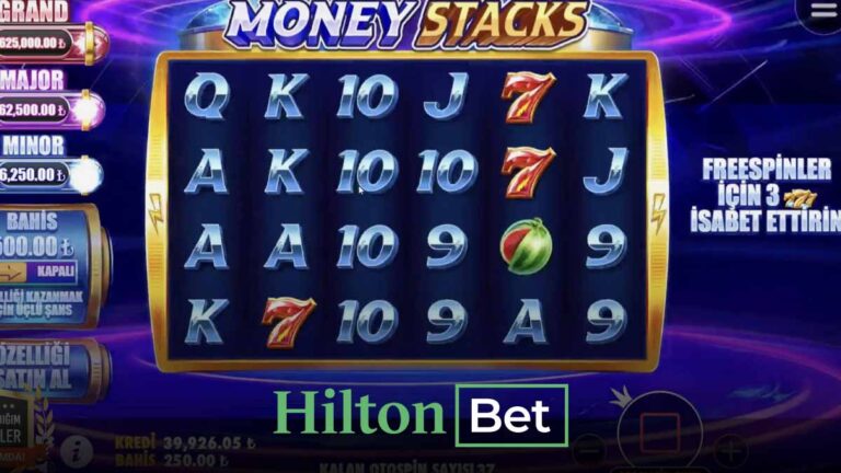 Hiltonbet money stacks