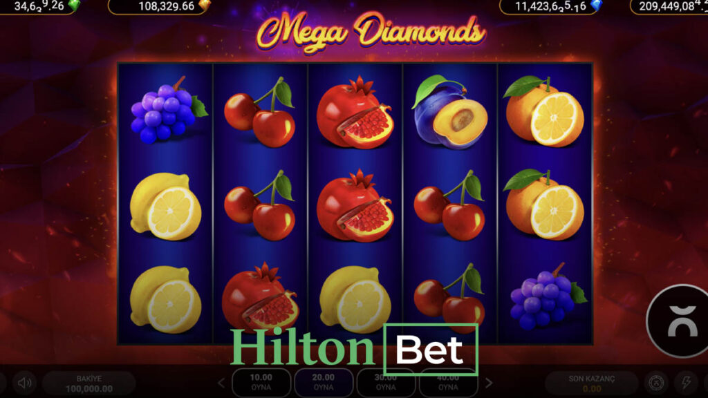 Hiltonbet mega diamonds