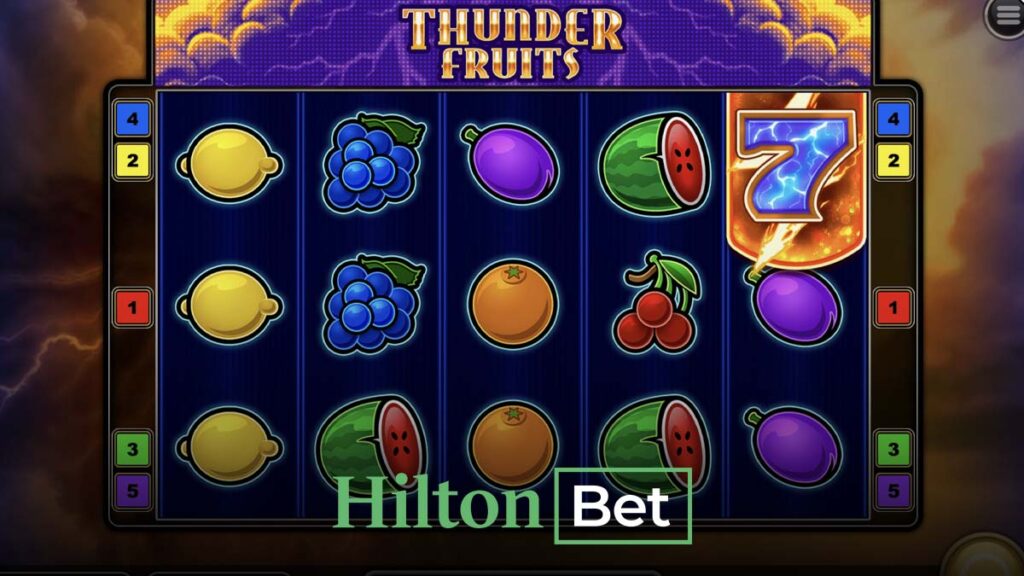 Hiltonbet thunder fruits